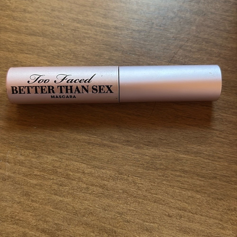 Too Faced Better Than Sex Mascara Black .17 fl. oz. Mini Travel Size New 4.8 g.